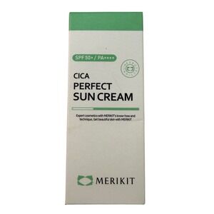 Merikit Cica Perfect Sun Cream SPF50 PA Plus Plus Plus 50ml Korean Sunscreen